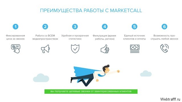 MarketCall - партнерская система по звонкам