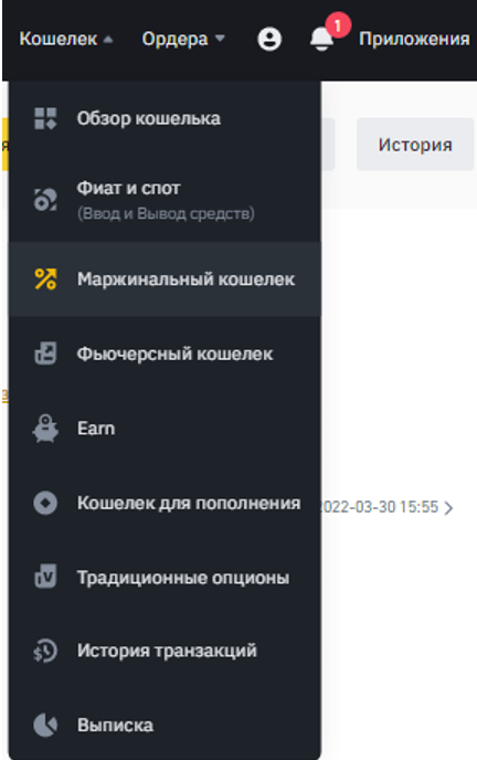 Маржинальная торговля на Бинанс