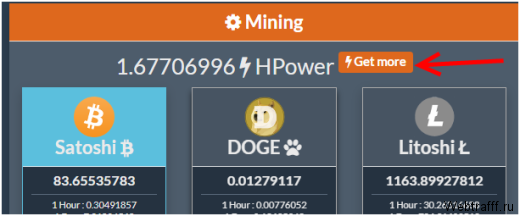 CryptoMiningGame обзор - мультивалютный кран