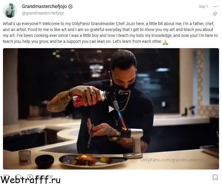 Grandmasterchefjojo onlyfans