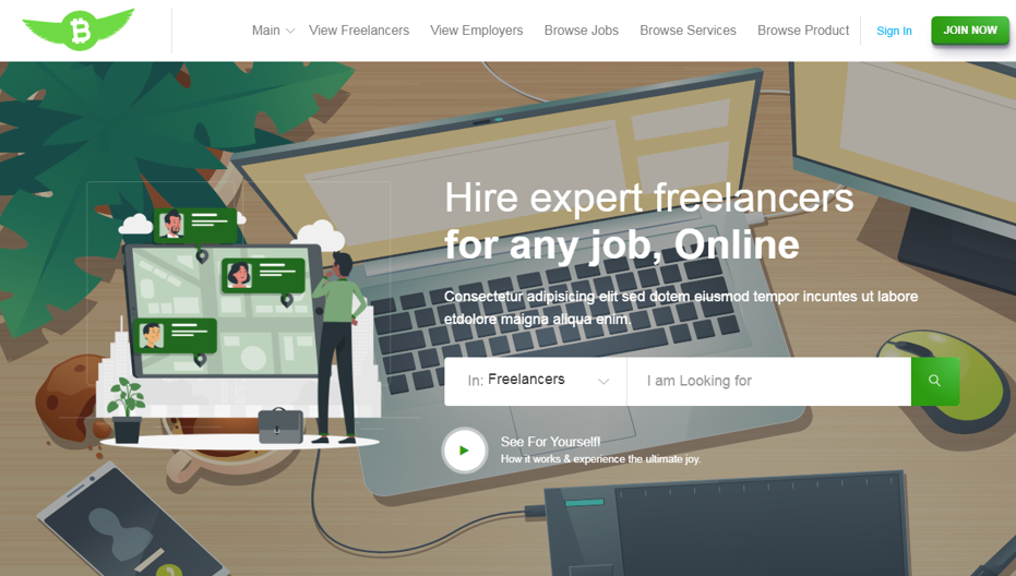 XBTFreelancer биржа фриланса